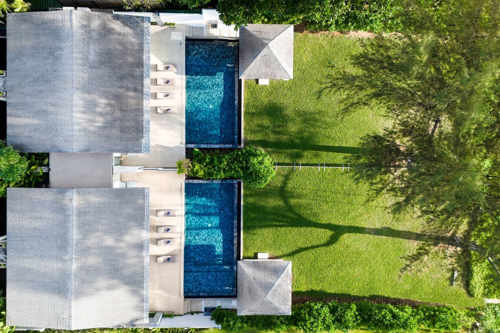 Twin Villas Natai - two luxury 5-bedroom villas in one private estate near Phuket.