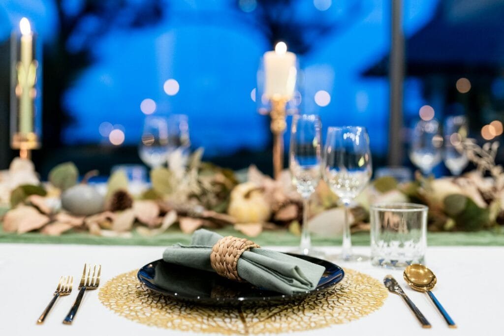 Thanksgiving in Phuket at Twin Villas Natai — private beachfront villa with family holiday celebration under tropical sunset.